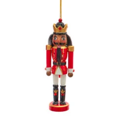 Kurt Adler 6" Red And White African American Nutcracker Ornament F2223 9 Kurt Adler 6" Red And White African American Nutcracker Ornament F2223 -The Jolly Christmas Shop f2223c 24646.1677704700