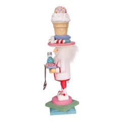 Kurt Adler 19" Hollywood Nutcrackers Ice Cream Nutcracker Christmas Figure HA0404 -The Jolly Christmas Shop ha0404 03 72239.1677785137