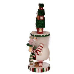 Kurt Adler 15" Hollywood Nutcrackers Lighted Gingerbread House Hat Nutcracker HA0571 -The Jolly Christmas Shop ha0571 04 94818.1678220018