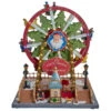 Kurt Adler 13" Lighted Musical Christmas Ferris Wheel Decoration JEL1322